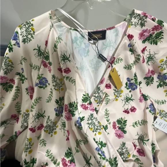 Plus Size Alexia Admor Layla V- Neck Tiered Ruffle Dress - Picture 7 of 7